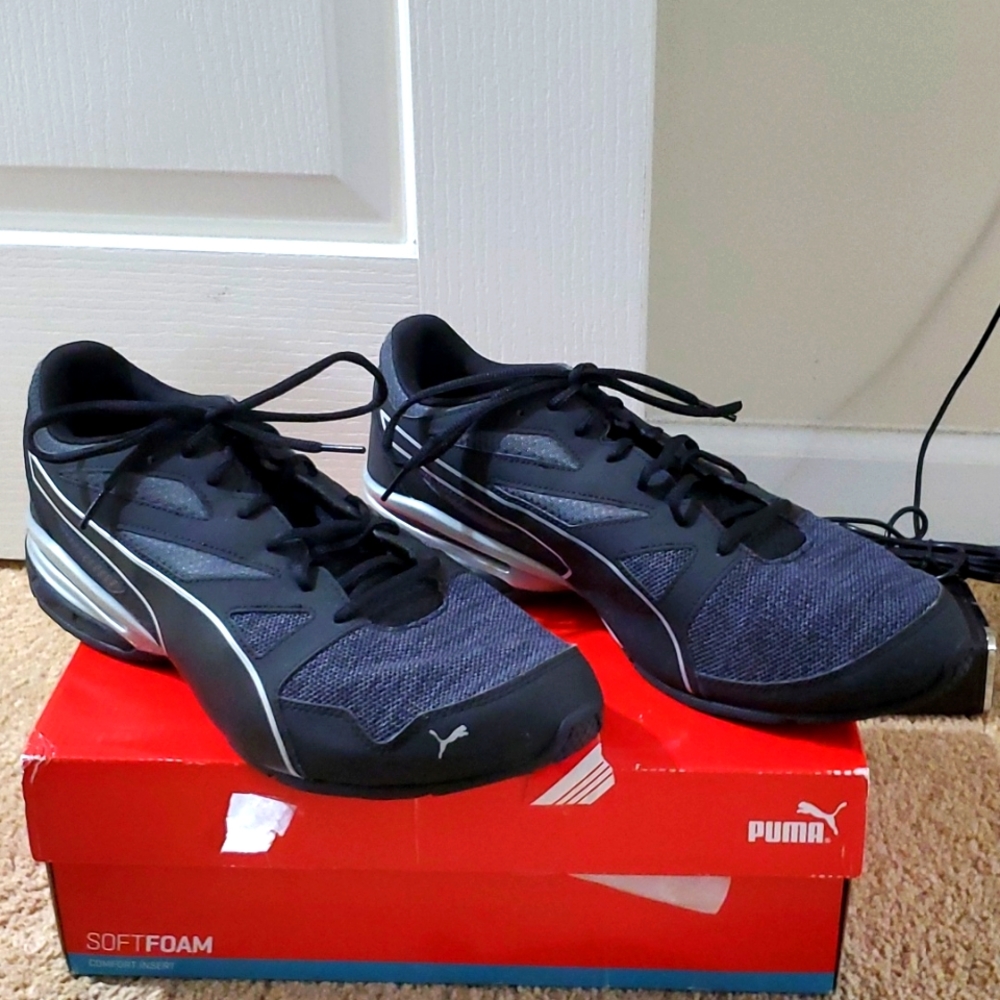Worn once men Puma sneakers size 12